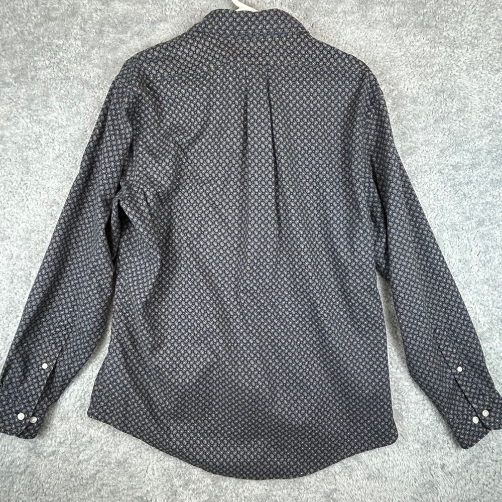 Brooks Brothers Regent Men's Long Sleeve Button Down Micro Paisley Print Size L - Picture 5 of 10
